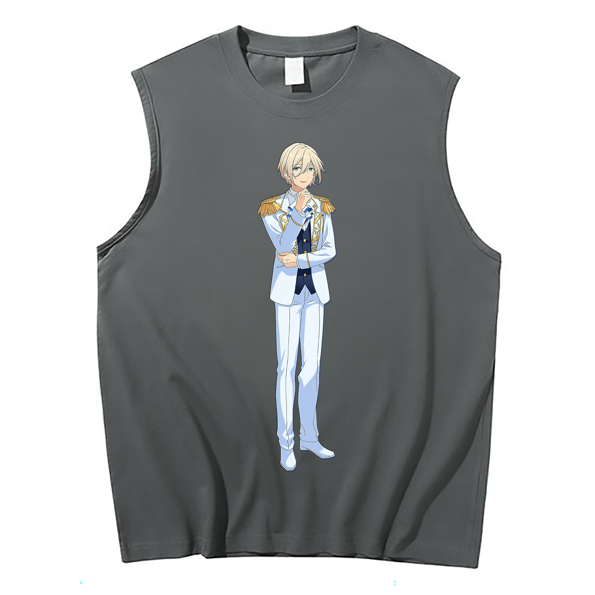 （画像用） あんさんぶるスターズ! Ensemble Stars コットン100％タンクトップ（フロントプリント）